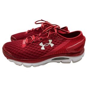 Under‎ Armour UA Speedform Gemini Mens Size 9 Shoes Sneakers Red White